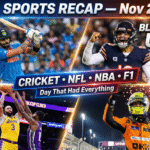 Global Sports Recap: November 29, 2024 – The Day That Had Everything