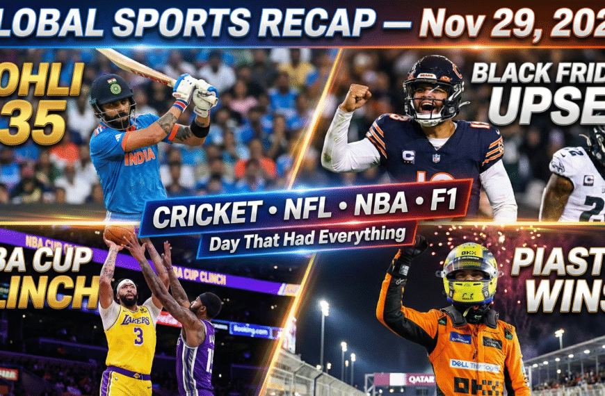 Global Sports Recap: November 29, 2024 – The…